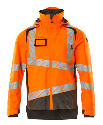 Hard Shell Jacke mit leichtem Futter – hi-vis orange/dunkelanthrazit