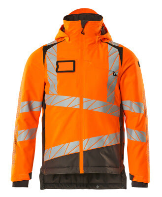Winterjacke mit CLIMASCOT®-Futter – hi-vis orange/dunkelanthrazit