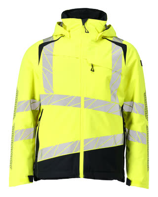 Winterjacke mit CLIMASCOT®-Futter – hi-vis gelb/schwarzblau