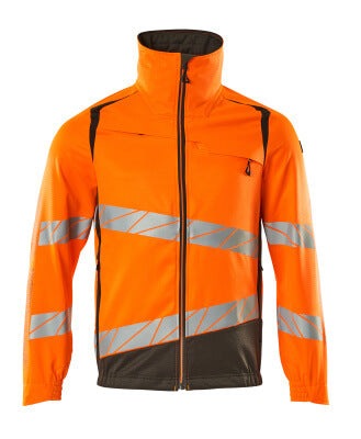 Jacke, Stretch-Einsätze – hi-vis orange/dunkelanthrazit