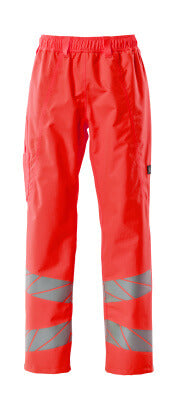 Überziehhose mit leichtem Futter – hi-vis rot