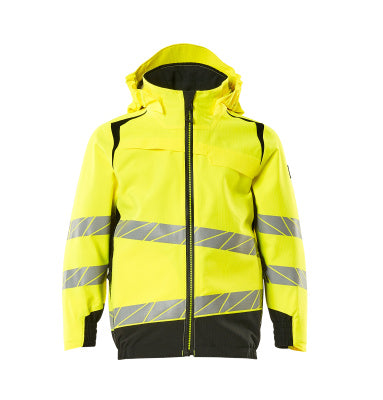 Hard Shell Jacke,Kinder,geringes Gewicht – hi-vis gelb/schwarz