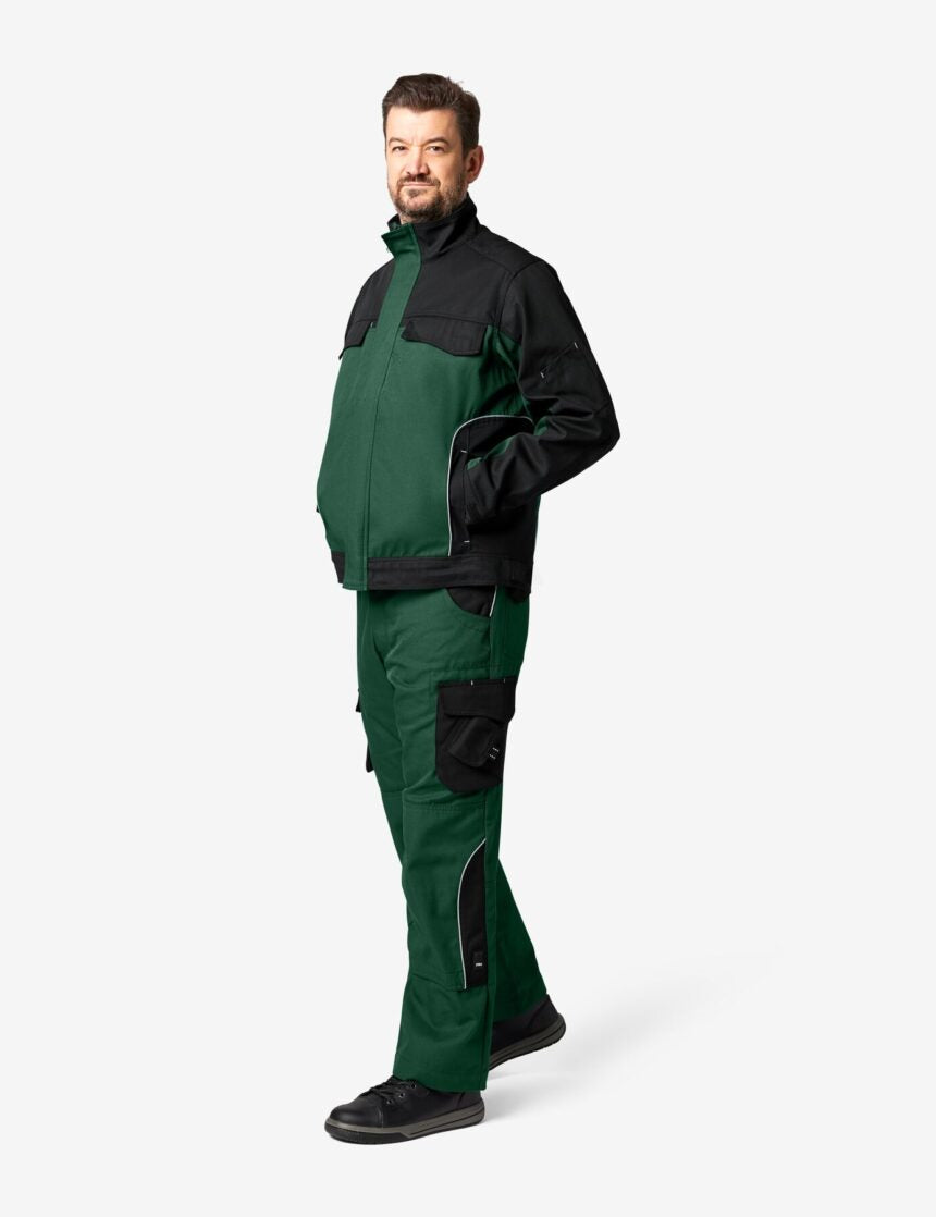 Ernst Arbeitsjacke 130730 – Grün-schwarz