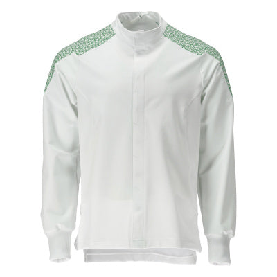 Jacke, ULTIMATE STRETCH – weiss/grasgrün