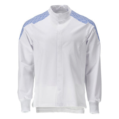 Jacke, ULTIMATE STRETCH – weiss/azurblau
