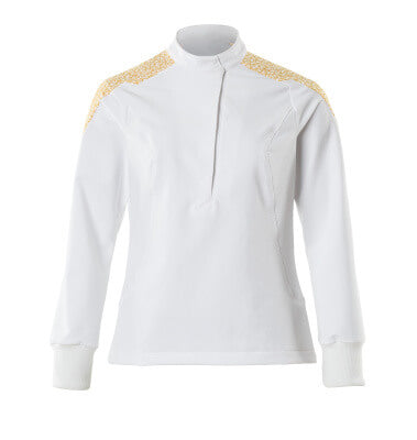 Schlupfkasack, Damen, ULTIMATE STRETCH – weiss/currygelb