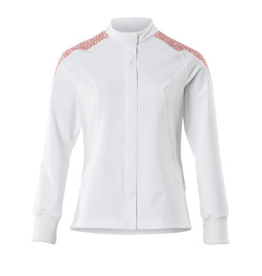 Jacke, Damen, ULTIMATE STRETCH – weiss/verkehrsrot