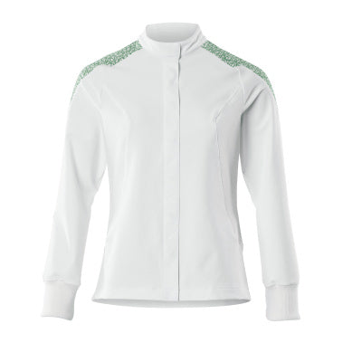 Jacke, Damen, ULTIMATE STRETCH – weiss/grasgrün
