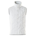 Thermoweste, Stretch-Einsätze – weiss
