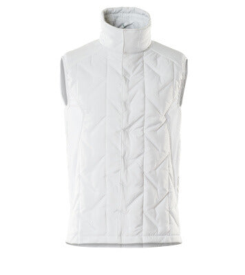 Thermoweste, Stretch-Einsätze – weiss