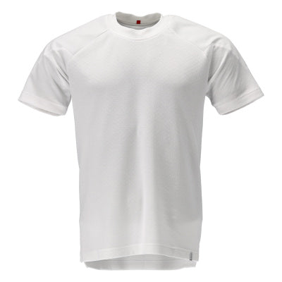 T-Shirt, Kurzarm – weiss