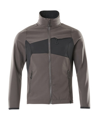 Softshelljacke – dunkelanthrazit/schwarz