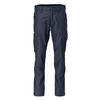Hose mit Schenkeltaschen, cotton+ – schwarzblau