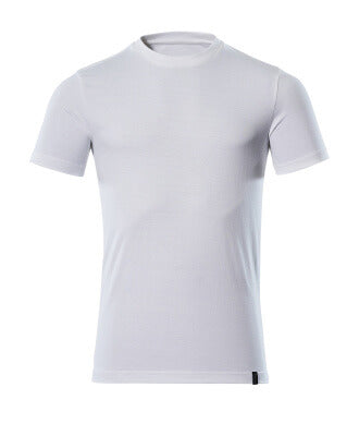 T-Shirt, moderne Passform, ProWash® – weiss
