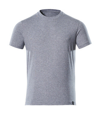 T-Shirt, moderne Passform, ProWash® – grau-meliert