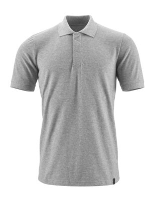 Polo-Shirt, moderne Passform, ProWash® – grau-meliert