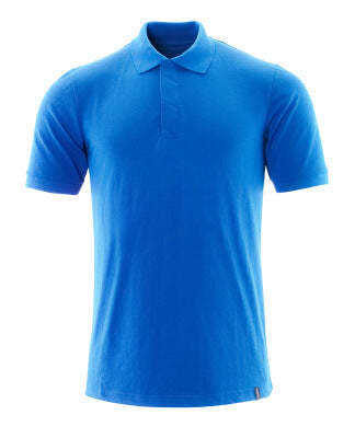 Polo-Shirt, moderne Passform, ProWash® – azurblau