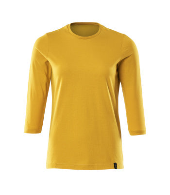 T-Shirt mit ¾ Arm, Damen, ProWash® – currygelb