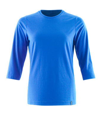 T-Shirt mit ¾ Arm, Damen, ProWash® – azurblau