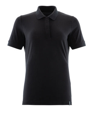 Polo-Shirt, Damen, ProWash® – vollschwarz