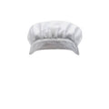 Haube mit Haarnetz – weiss