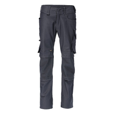 Hose mit Knietaschen, cotton+ – schwarzblau