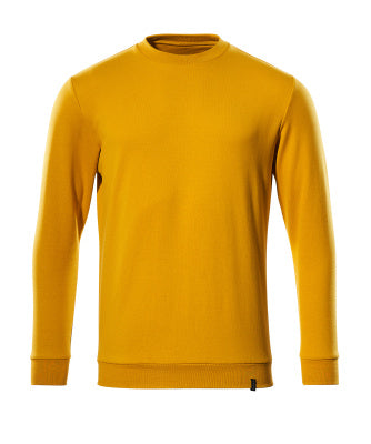Sweatshirt, moderne Passform, ProWash® – currygelb