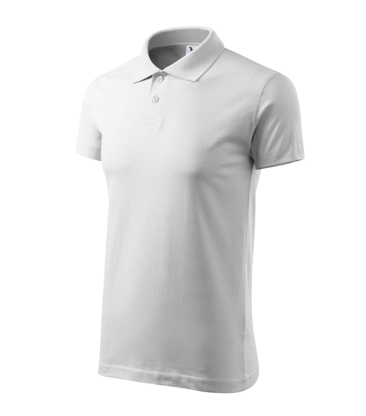 Polohemd Herren Single J. 202 – weiss