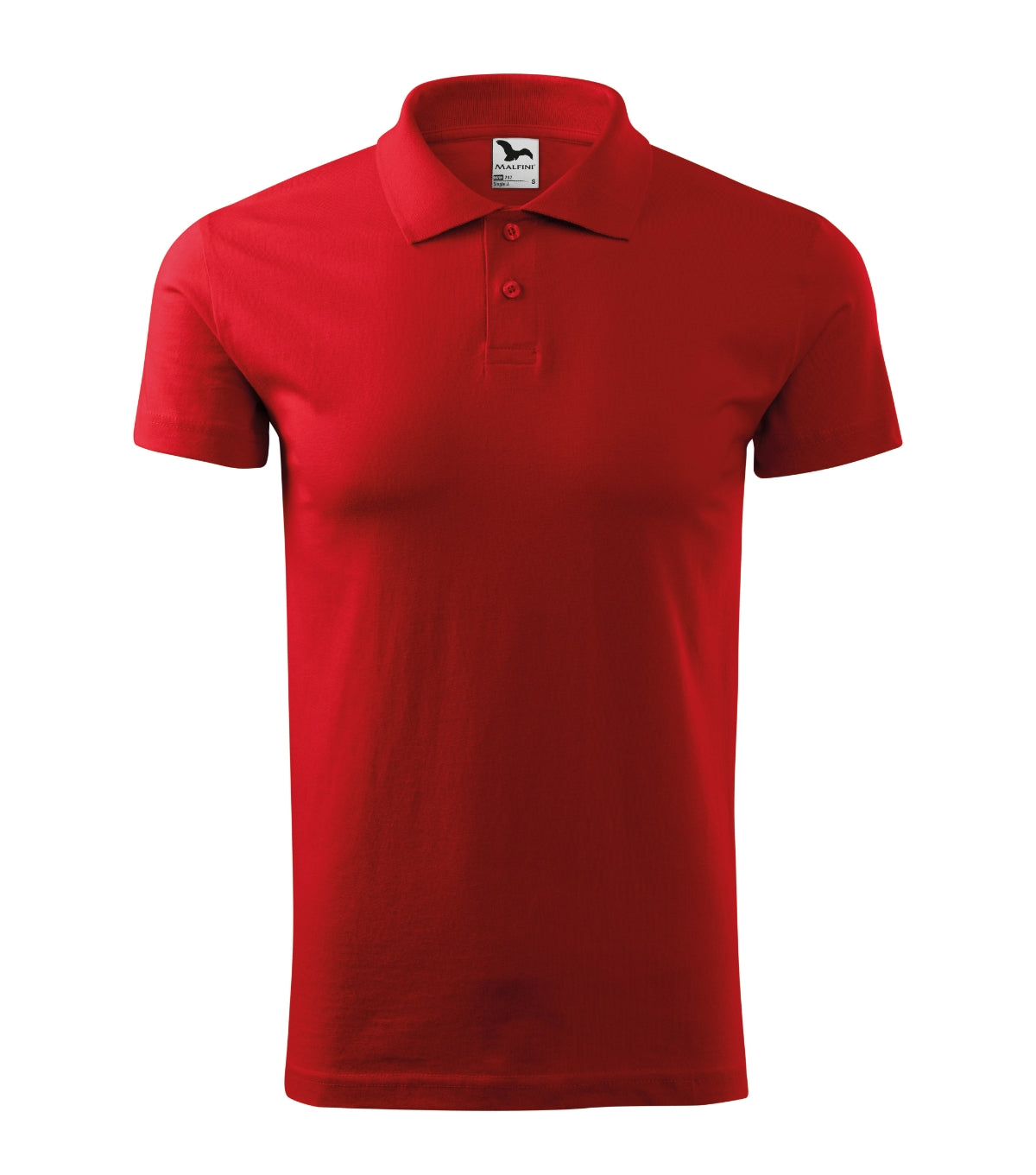 Polohemd Herren Single J. 202 – rot