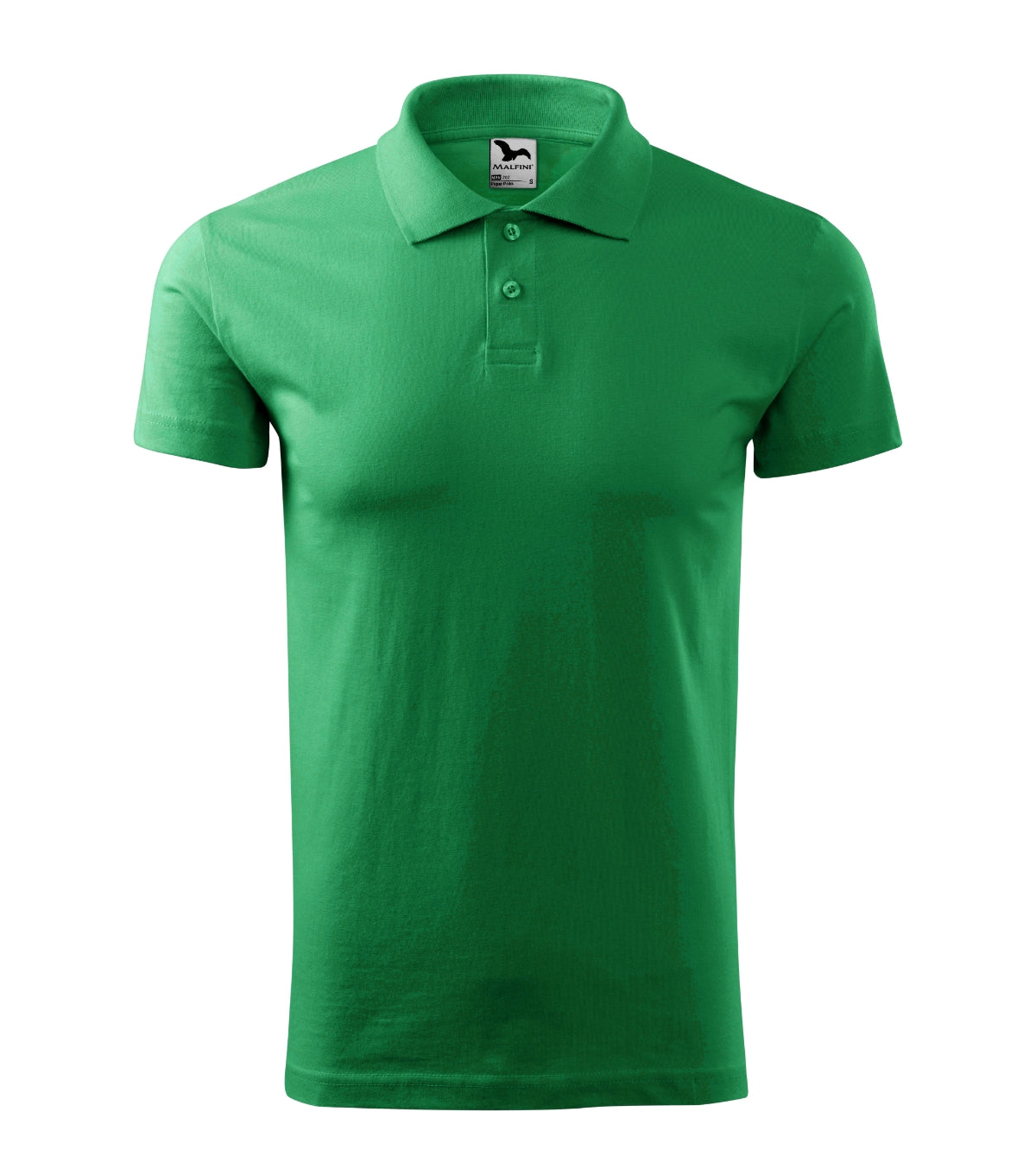 Polohemd Herren Single J. 202 – grasgrün
