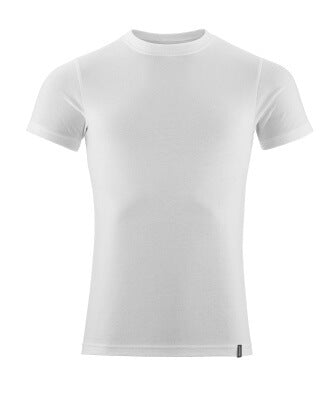T-Shirt, moderne Passform – weiss