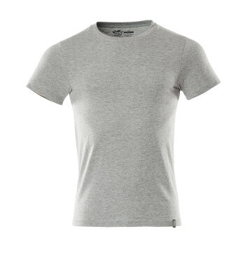 T-Shirt, moderne Passform – grau-meliert