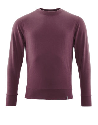 Sweatshirt,moderne Passform – bordeaux
