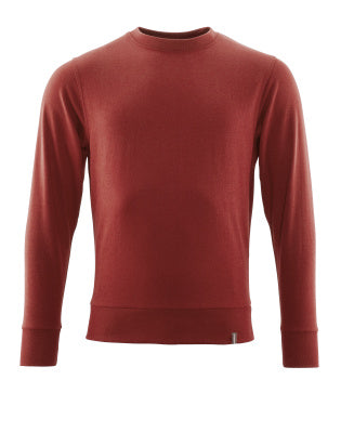 Sweatshirt,moderne Passform – Herbstrot