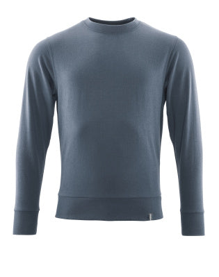 Sweatshirt,moderne Passform – steinblau