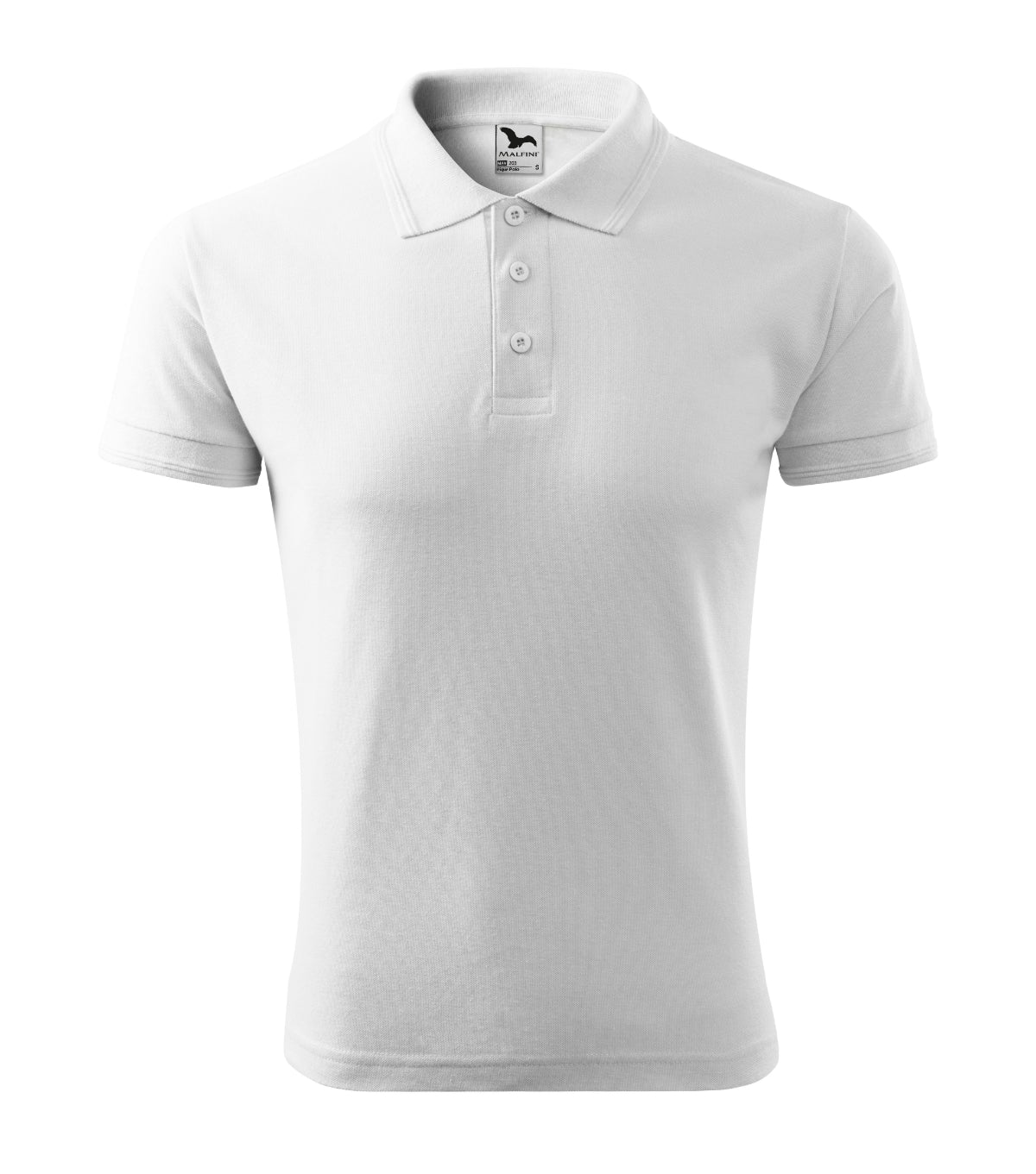 Polohemd Herren Pique Polo 203 – weiss