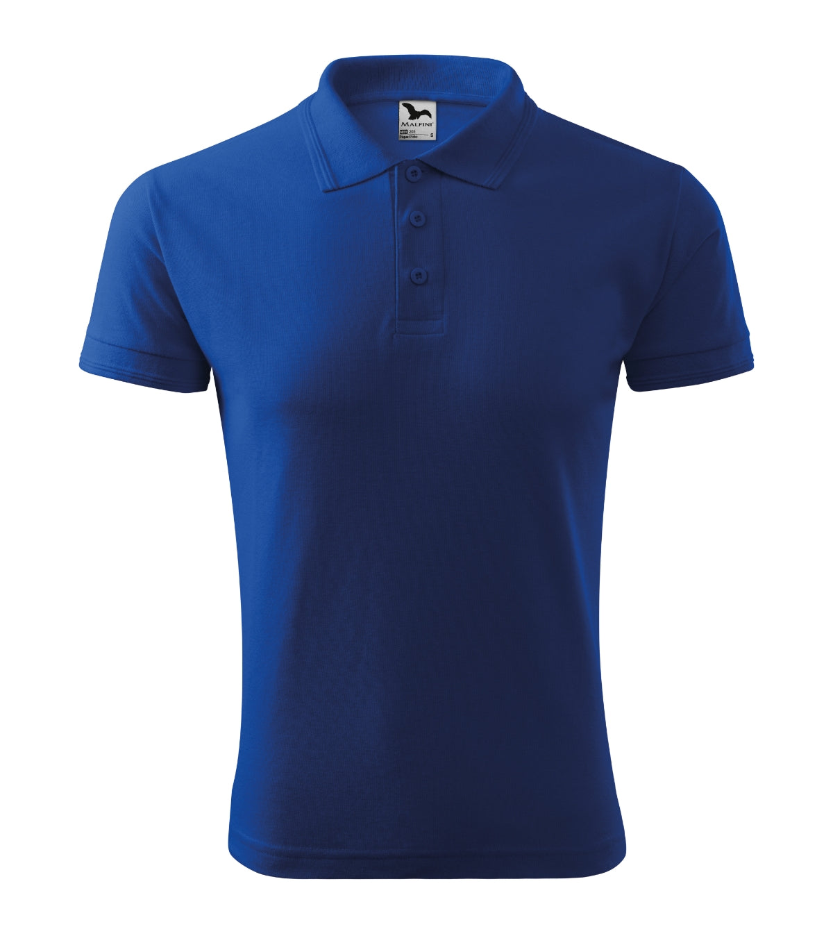Polohemd Herren Pique Polo 203 – königsblau