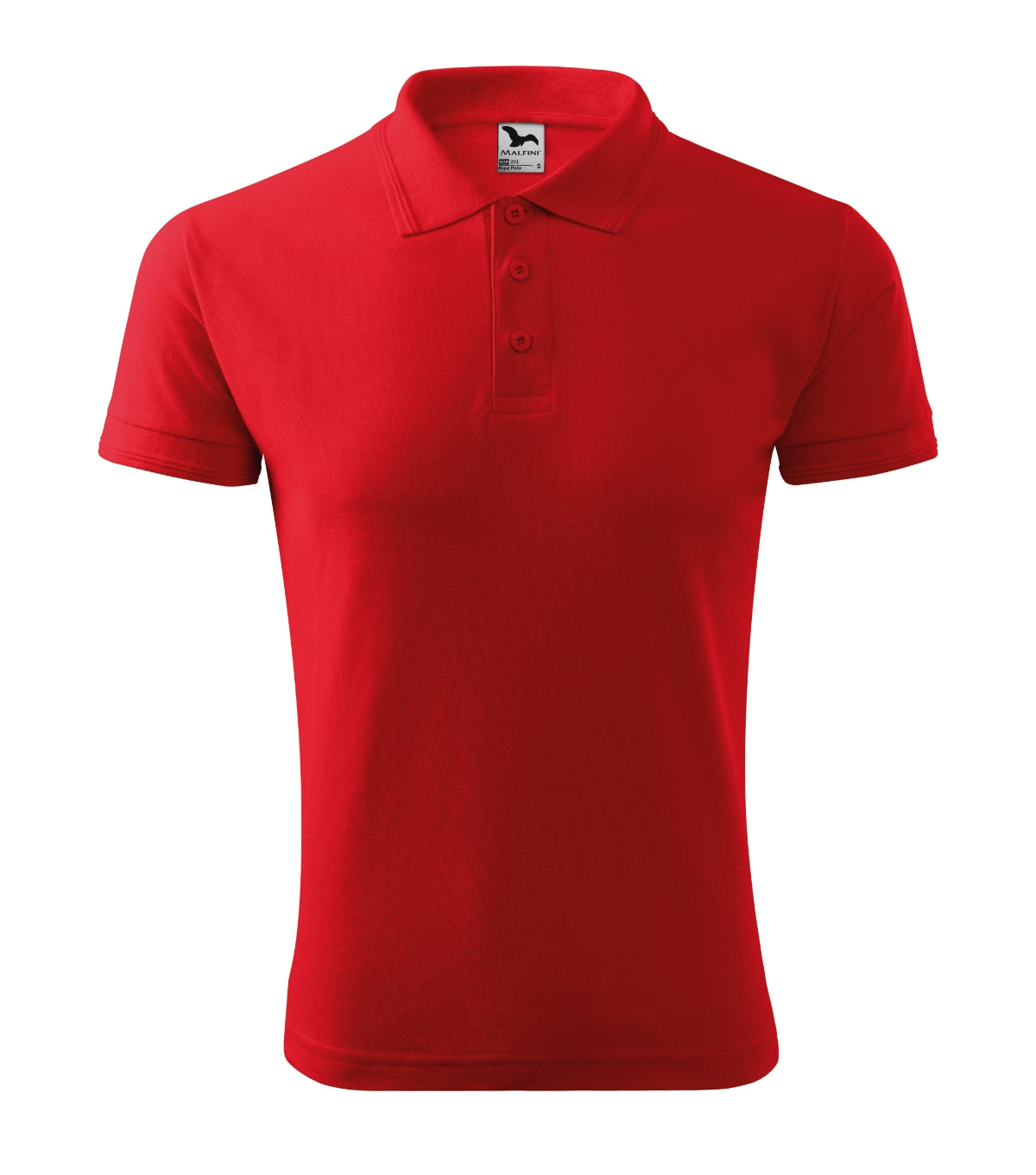 Polohemd Herren Pique Polo 203 – rot