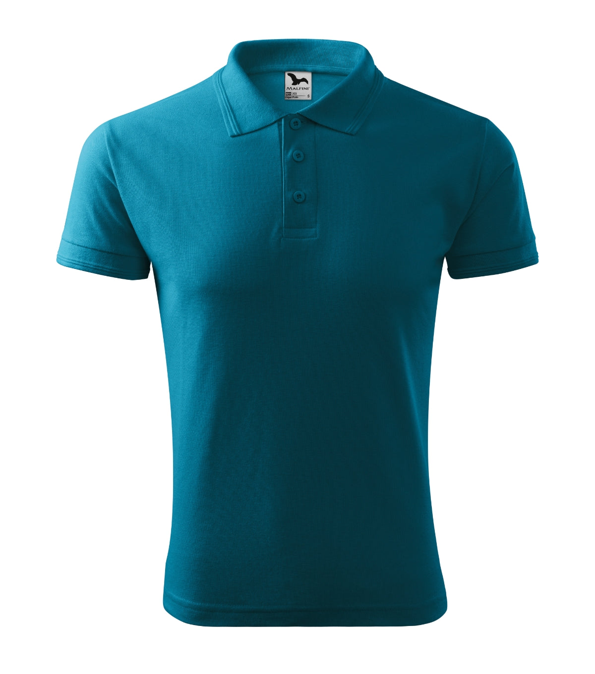Polohemd Herren Pique Polo 203 – dunkeltürkis