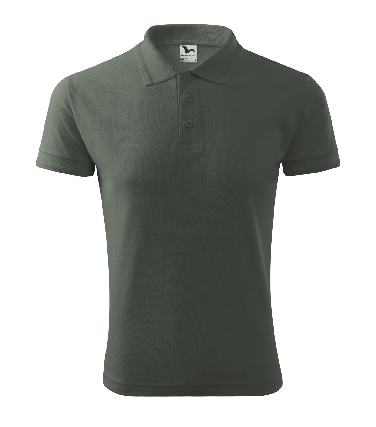 Polohemd Herren Pique Polo 203 – dunkler schiefer