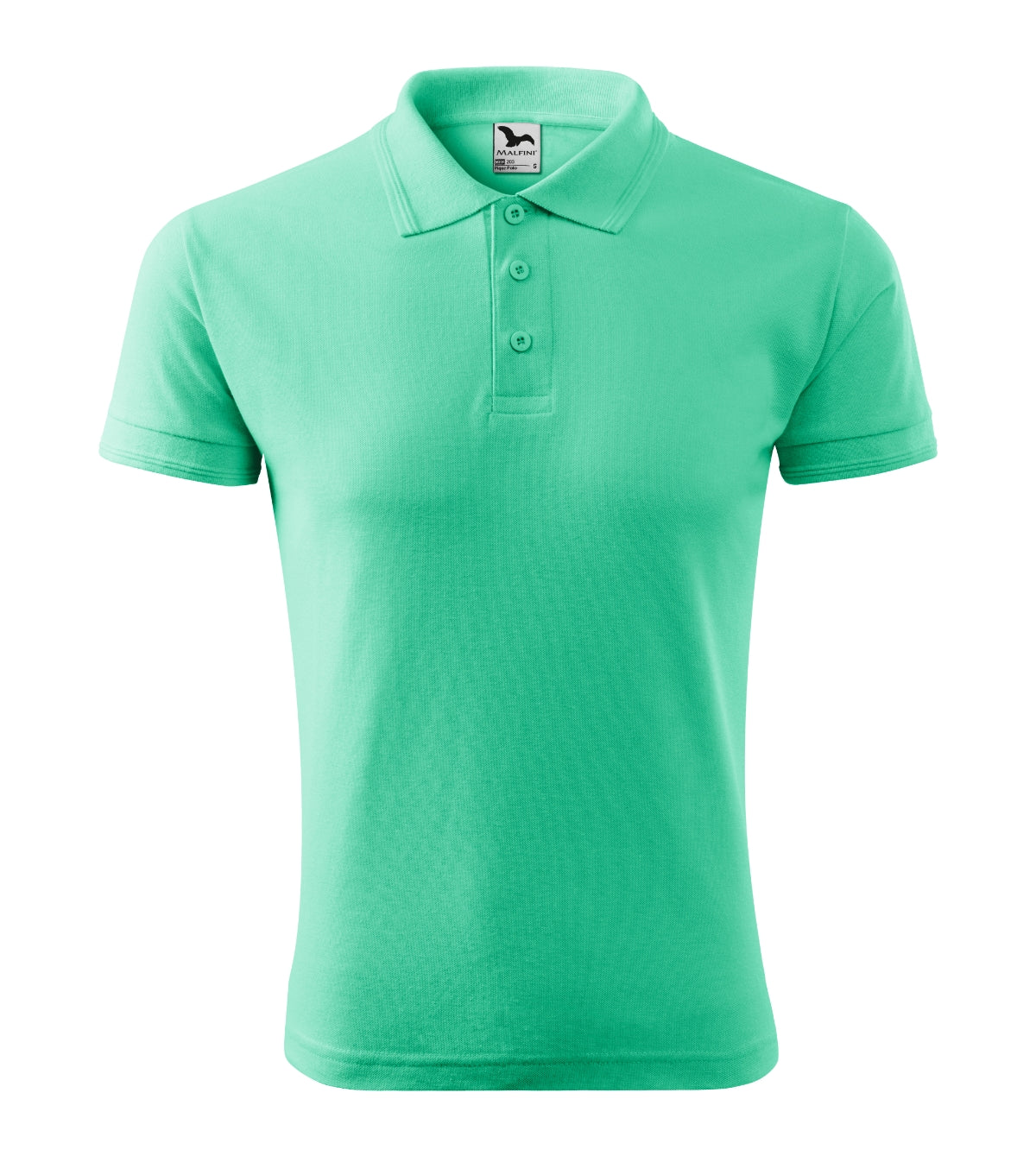 Polohemd Herren Pique Polo 203 – minze