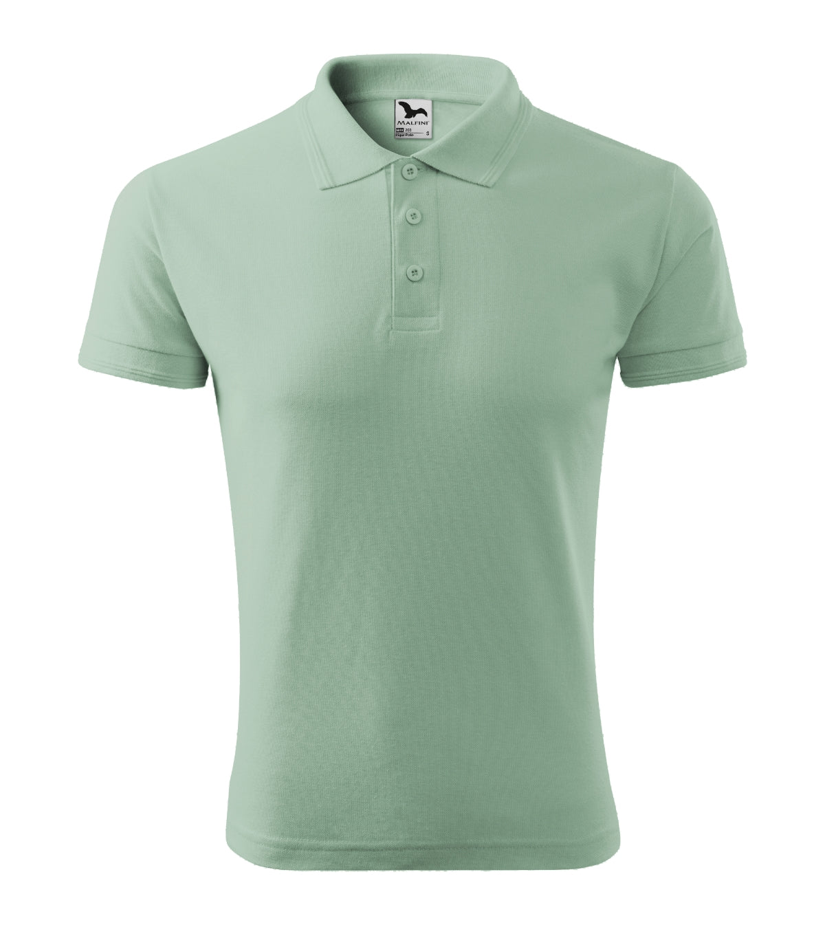 Polohemd Herren Pique Polo 203 – sage