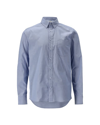 Hemd, schmale Passform, Stretch – hellblau