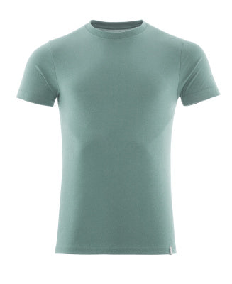 T-Shirt, moderne Passform – staubgrün