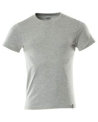 T-Shirt, moderne Passform – grau-meliert