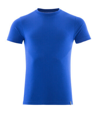 T-Shirt, moderne Passform – kornblau