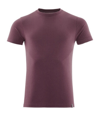 T-Shirt, moderne Passform – bordeaux
