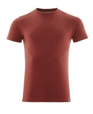 T-Shirt, moderne Passform – Herbstrot