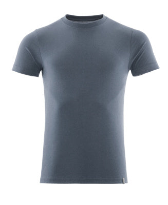T-Shirt, moderne Passform – steinblau