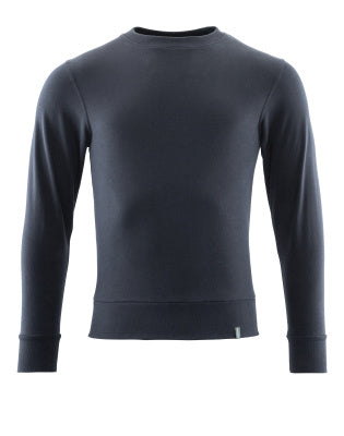 Sweatshirt,moderne Passform – schwarzblau